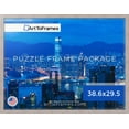 thumbnail image 3 of ArtToFrames 38.6x29.5 Inch - 98x75 CM Brown Puzzle Frame for 2000 piece Puzzles.1.25 Inch Custom MDF Puzzle Frames, Gray Oak - Comes with Economy Acrylic, 3 of 6
