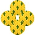 thumbnail image 2 of Coolnut Cactus Dinner Mat, 15.4'' Round Placemat, Table, Non-Slip and Durable, Easy to Clean Home Decor, 2 of 7
