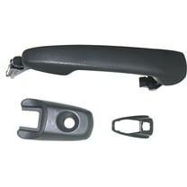 Replacement REPF462506 Exterior Door Handle Compatible with 2007-2010 Ford Edge Front or Rear, Left Driver Right Passenger Textured Black