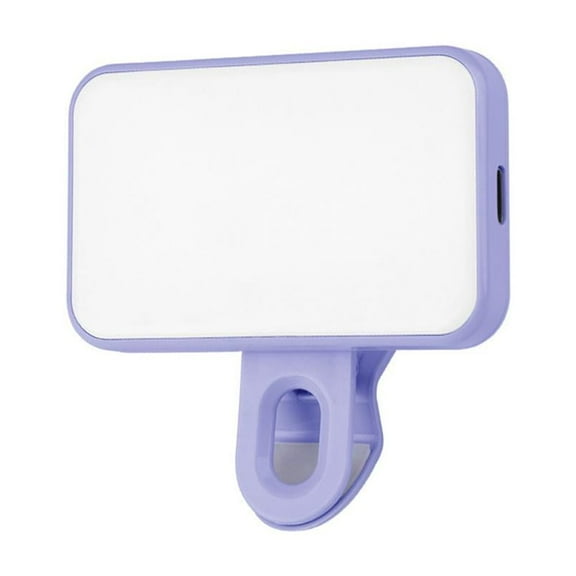 Mini Selfie Fill Light Rechargeable 3 Color Modes Adjustable Brightness Clip Lights Computers Mobile Phones On LED Photography