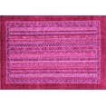 thumbnail image 1 of Ahgly Company Indoor Rectangle Abstract Pink Modern Area Rugs, 2' x 3', 1 of 4