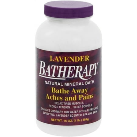 Batherapy Sport Natural Mineral Bath - BATHERAPY Natural Mineral Bath Lavender 16 oz (Pack of 2)