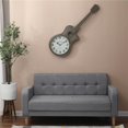 thumbnail image 1 of Luxen Home Metal Guitar Wall Clock, 1 of 1