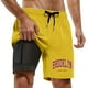 thumbnail image 4 of Bañador para hombre con forro compresivo - 95 % poliéster, cintura elástica, estampados coloridos, bolsillos para la playa/natación (S-XXXXXL), 4 of 4