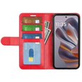 thumbnail image 2 of For Motorola Edge 50 Neo 5G Wallet Case Crazy Horse Texture Stand Leather Phone Cover - Black, 2 of 5