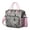 Pink, variant on Glitter Animal Print Large Tote Bag - Insulated Leakproof Picnic Cooler for Travel & Daily Use