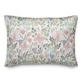 thumbnail image 2 of Creative Products Watercolor Wildflowers 14x20 Spun Poly Pillow, 2 of 3