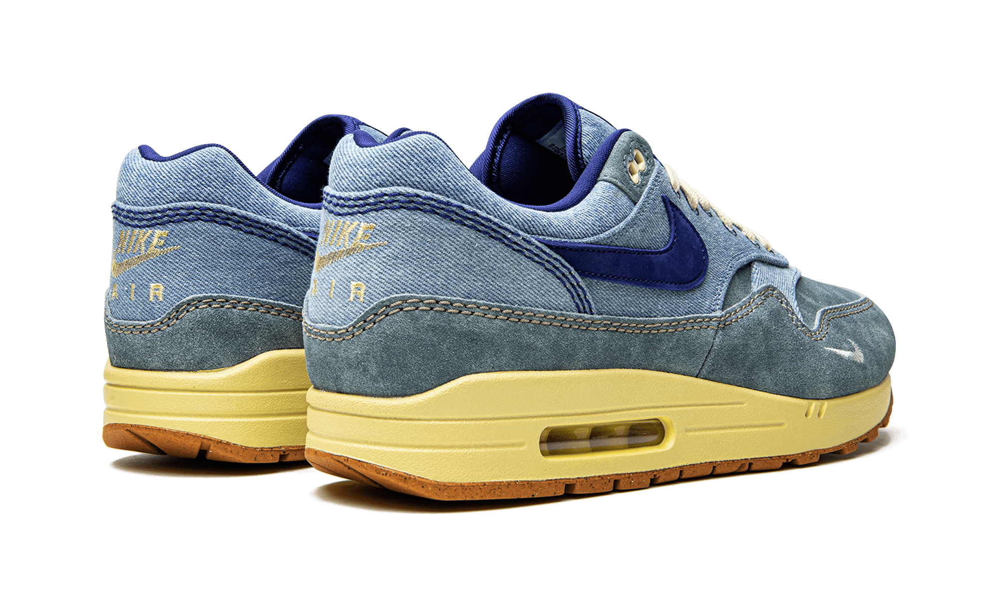 NIKE Air Max 1 Premium Men\'s Size 5 /Women\'s 6.5 Dirty Denim Sneakers DV3050-300 Air Max 1  main image 4