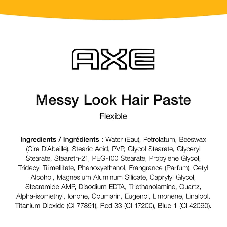 Axe Urban Styling Natural Look Medium Hold Flexible Hair Paste