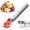 White, variant on Heated Ice Cream Scoop Rechargeable, Electric Ice Cream Scooper with 3 Temp Settings (120-160°F), IP67 Waterproof, 3oz Larger Icecream Scoop for Hard Gelato & Cookie Dough