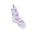 thumbnail image 2 of Hello Kitty Women's Semi Sheer Mid-Crew Socks, 2-Pack, Shoe Sizes 4-10, 2 of 4