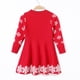 thumbnail image 5 of Vestido Para Niñas Ropa Para Bebés Ropa Para Niños Vestido Suéter Navideño Vestido Cervatillo Rojo Odeerbi  LM103-7691, 5 of 9