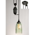 thumbnail image 1 of Half Gallon Mason Jar Pulldown Pendant Lamp - Barn Roof Lid, 1 of 1