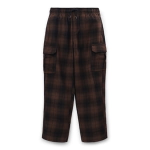Weekend Academy Boys Plaid Flannel Cargo Pants