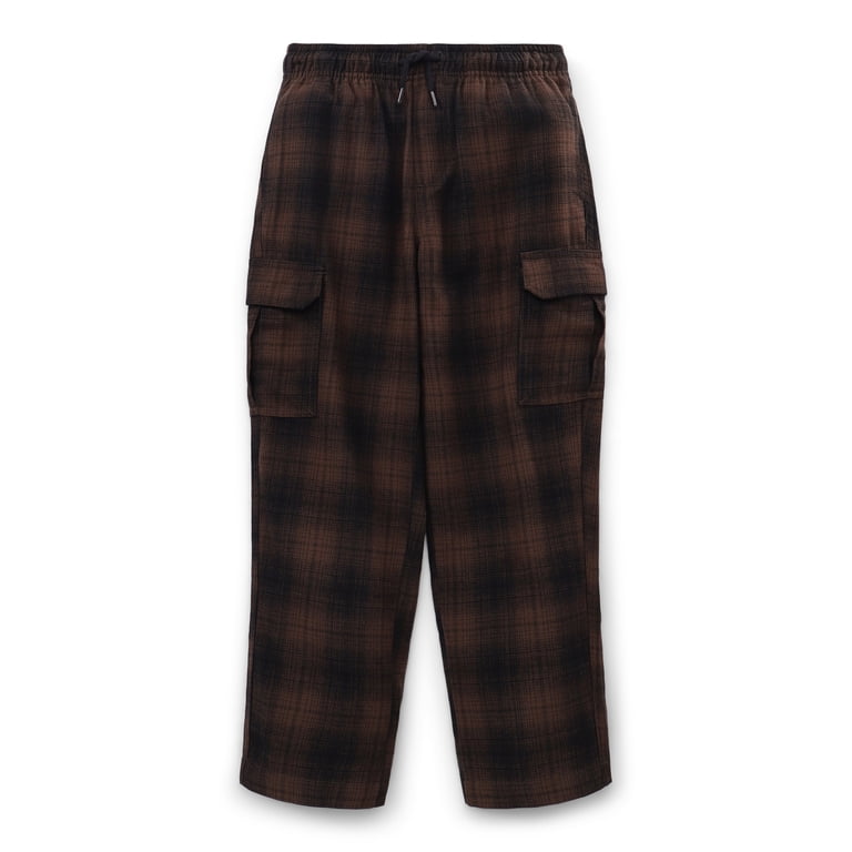 Weekend Academy Boys Plaid Flannel Cargo Pants photo 1