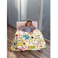 thumbnail image 6 of Forest Book Blanket for Book Lovers Gifts for Girls Women Soft Lightweight Flannel Cozy Throw Blankets for Bedding Sofa Couch Travel Book Decor S 40x50in Kid/Child Gift, 6 of 6