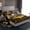 Yellow Brown, variant on jejeloiu Cow Cattle Hide Twin Sheet Sets,Rustic Texas Stars Twin Fitted Sheet,Country Farmhouse Lodge Flat Sheet For Boys Kids,Microfiber Bedroom Decor,3 Pieces
