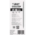 thumbnail image 3 of BIC Evolution Cased Pencil, #2 Lead, Yellow Barrel, 18-Count, 3 of 5