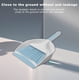 thumbnail image 4 of Juego de recogedor y cepillo de mano | Kit de limpieza de escritorio de una pieza | Cepillo compacto para mesa y suelo con cerdas suaves | Azul, 4 of 8