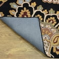 thumbnail image 6 of Rugsotic Carpets Hand Tufted Wool Eco-Friendly Area Rugs - 5'x8', Rectangle, Black, Modern Contemporary Design, High Pile Handmade Anti Skid Rugs for Living Room, Bed Room (K00151), 6 of 10