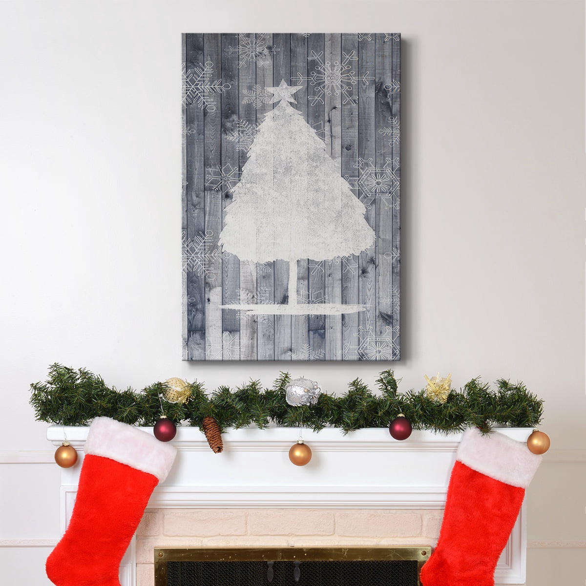 Sophisticated Christmas Collection B- Gallery Wrapped Canvas