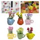 thumbnail image 5 of Magnets Refrigerador Jarrón Flores Mini Farrzón Cerámica Refinete Nevera (6pcs), 5 of 9