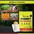 thumbnail image 6 of 12 Pack Mouse Rodent Repellent Outdoor, Chipmunk Repellent, Ultrapowerful Natural and Safe Deterrent Keeps Away from Rodents for Attic, Garden, Bird Feeders, Plants, Cars, RV’s, 6 of 7