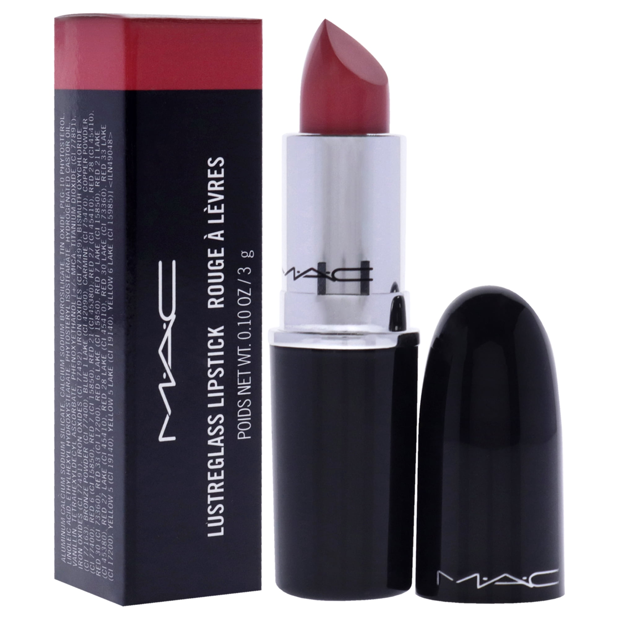 MAC Lustreglass Sheer Shine Lipstick - Pigment of Your Imagination , 0.1 oz Lipstick
