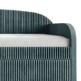 thumbnail image 4 of Castle Place Corduroy Luxe Twin Daybed with 2 Storage Drawers, Light Blue, 4 of 8