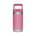 thumbnail image 2 of YETI Rambler Jr. 12 oz Kids Bottle, with Straw Cap, Harbor Pink, 2 of 4