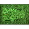 thumbnail image 1 of Ahgly Company Indoor Rectangle Persian Green Traditional Area Rugs, 2' x 4', 1 of 1