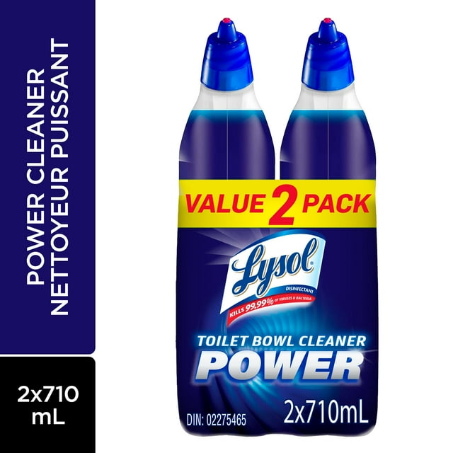 Nettoyant pour cuvette de toilettes Lysol, électrique, 2 x 710 mL