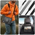 thumbnail image 7 of Case for iPad (A16) 11th Gen 2025/ iPad 10th Gen 10.9 inch 2022, 360 Rotating Stand Handle Shoulder Strap Heavy Duty Shockproof Cover, Black, 7 of 7