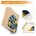 thumbnail image 5 of Yayeee Napkin Holder for Table Kitchen Paper Tissue Organization, Cartoon Beige Lemon, 5 of 8