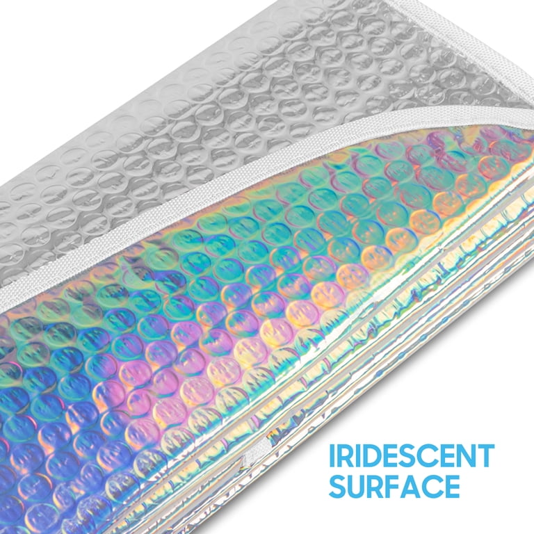 BDK Iridescent Mermaid Windshield Sun Shade, Accordion Folding photo 6