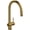 Brushed Gold, variant on Riobel Az201 Azure 1.5 GPM Single Hole Pull Down Kitchen Faucet - Stainless Steel