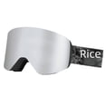 thumbnail image 4 of Gafas de esquí magnéticas, cilíndricas, de doble capa, antivaho, grandes gafas de esquí esféricas para niños, para hombres y mujeres, para miopía con tarjeta, 4 of 5