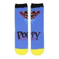 thumbnail image 6 of Poppy Playtime Youth Huggy Character Design Crew Socks For Boys And Girls 1 Pair, 6 of 7