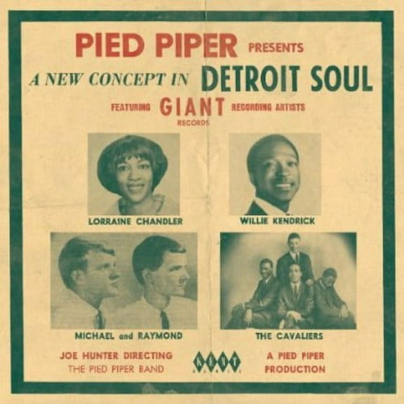 Various Artists - Pied Piper Presents a New Concept in Detroit Sound - Music & Performance - CD