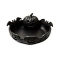 thumbnail image 2 of Halloween Pumpkin Treat Holder Bowl, Ornamental Table Storage Dish, Versatile Snack Container for Home Table, Halloween Party Favors & Seasonal Decor Gift Black, 2 of 6