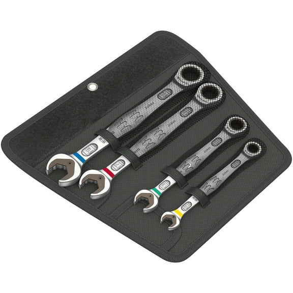 4 pc Joker Metric Ratcheting Comb. Wrench Set