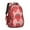 Pink Strawberry Plants-1, variant on Schnauzer Dogs Backpack for School,Cute School Bag,Schoolbag with Adjustable Shoulder Straps & Padded Back,16.9 Inch