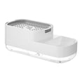 thumbnail image 1 of Dispensador de jabón de cocina con soporte para esponja, dispensador de detergente para platos para fregadero de cocina, jabón y esponja, color blanco, 1 of 6