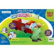 Color & Play Corrugated Cardboard Fire T