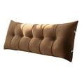 thumbnail image 1 of Cushion Pillow Rectangular Large Backrest Sofa Waist Soft Bag Bedroom Bed Cushion Removable And Washable Pillowcase Protectors Standard Size Silk Pillowcase for Hair Silk Pillowcase for Hair And Skin, 1 of 3