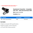 thumbnail image 2 of Speedometer Transmitter - Compatible with 1996 - 2005 Chevy Blazer RWD 1997 1998 1999 2000 2001 2002 2003 2004, 2 of 2