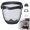 Black, variant on ZOURIH Clear Plastic Full Face Shield for Adults Women Men,Adjustable Reusable Super Face Protect shield,Lightweight andHigh-Definition Safety Face Shield Anti Fog,1