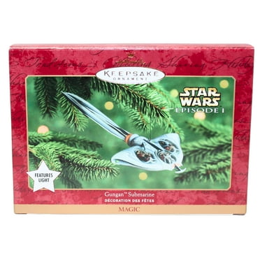 Hallmark QXI7351 Gungan Submarine Star Wars Magic 2000 Keepsake Ornament