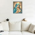 thumbnail image 3 of Religious Rhinestone Needlework 5D Diy Embroidery Resin Religious Resin Diamond Painting People Crystal Mosaic Cross Stitch, 3 of 7
