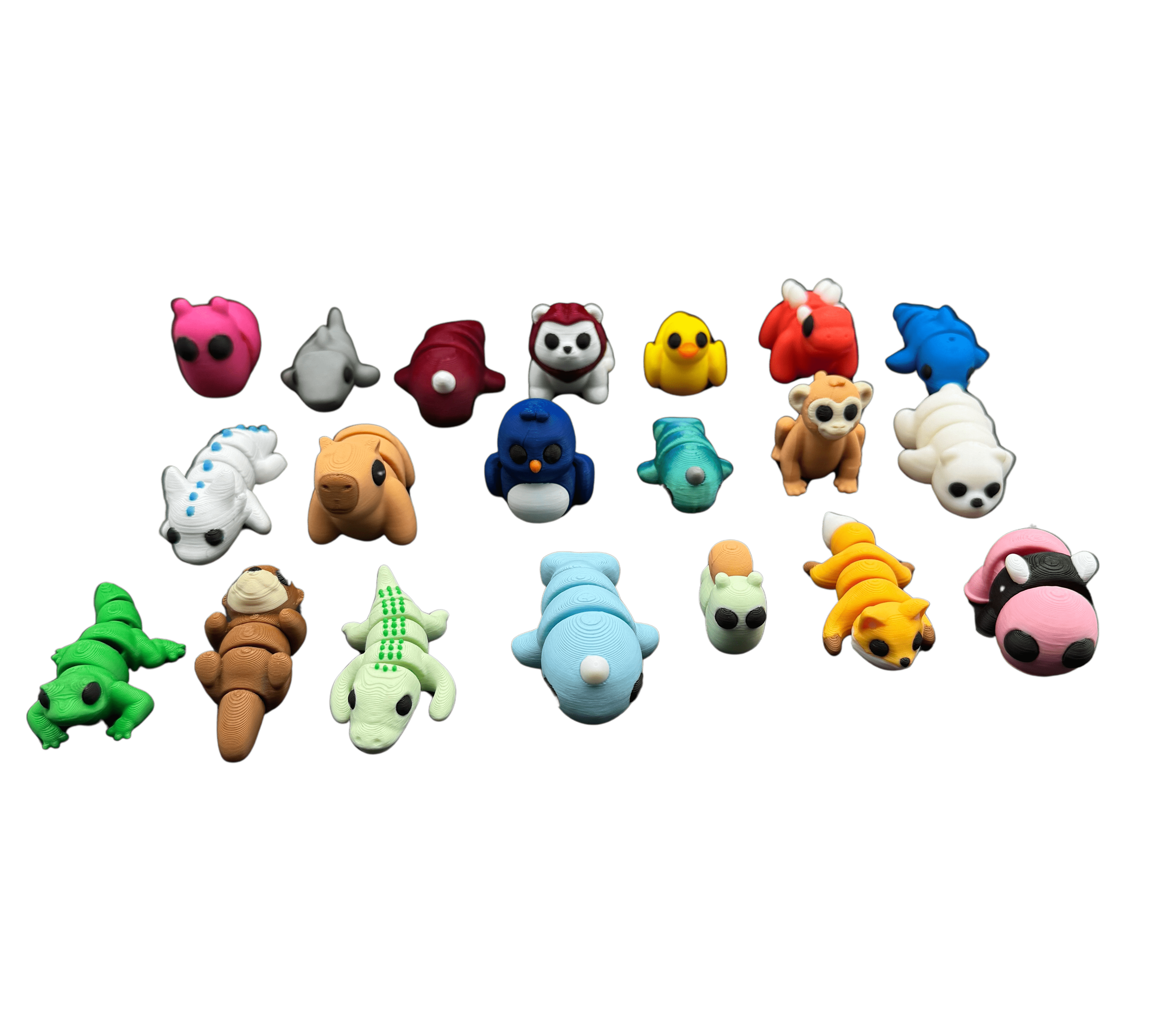 20pc Mystery Mini Animals Pack in Gemstone Dragon Egg